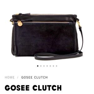 Clare V Black Gosee Clutch WITHOUT Strap